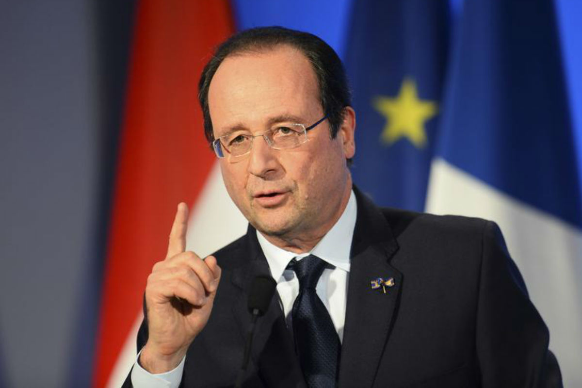 Francois Hollande - Francúzsky prezident